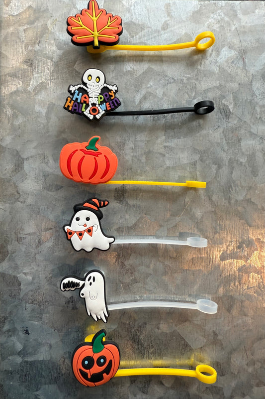 Halloween Straw Toppers