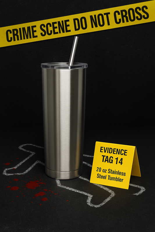 20 oz Stainless Steel Tumbler (Stainless Finish)
