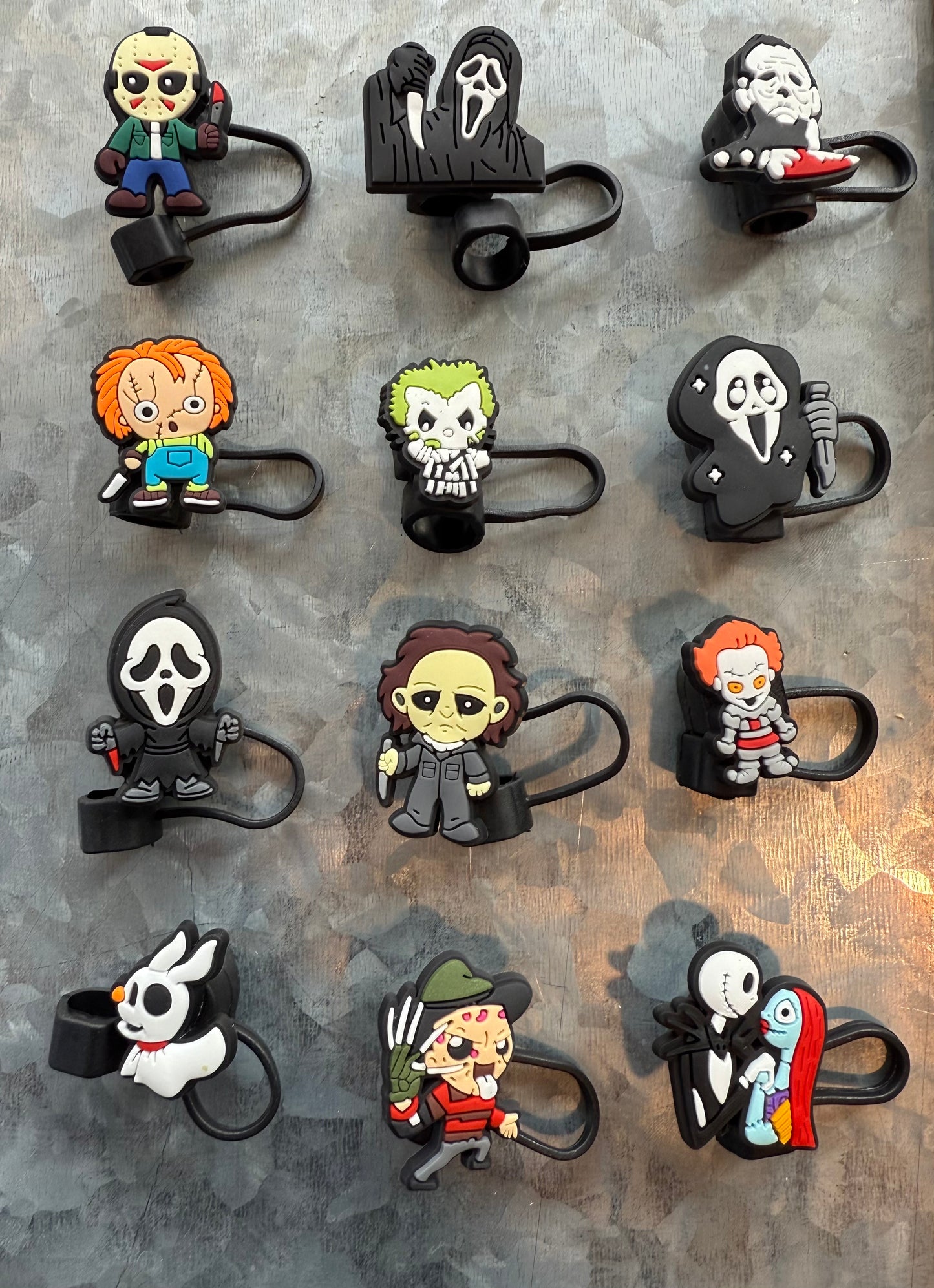 Halloween Straw Toppers