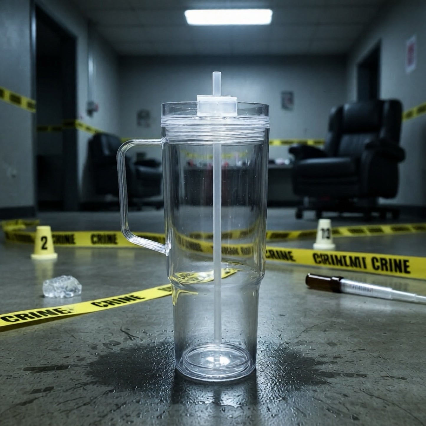 40 oz Acrylic Tumbler with handle