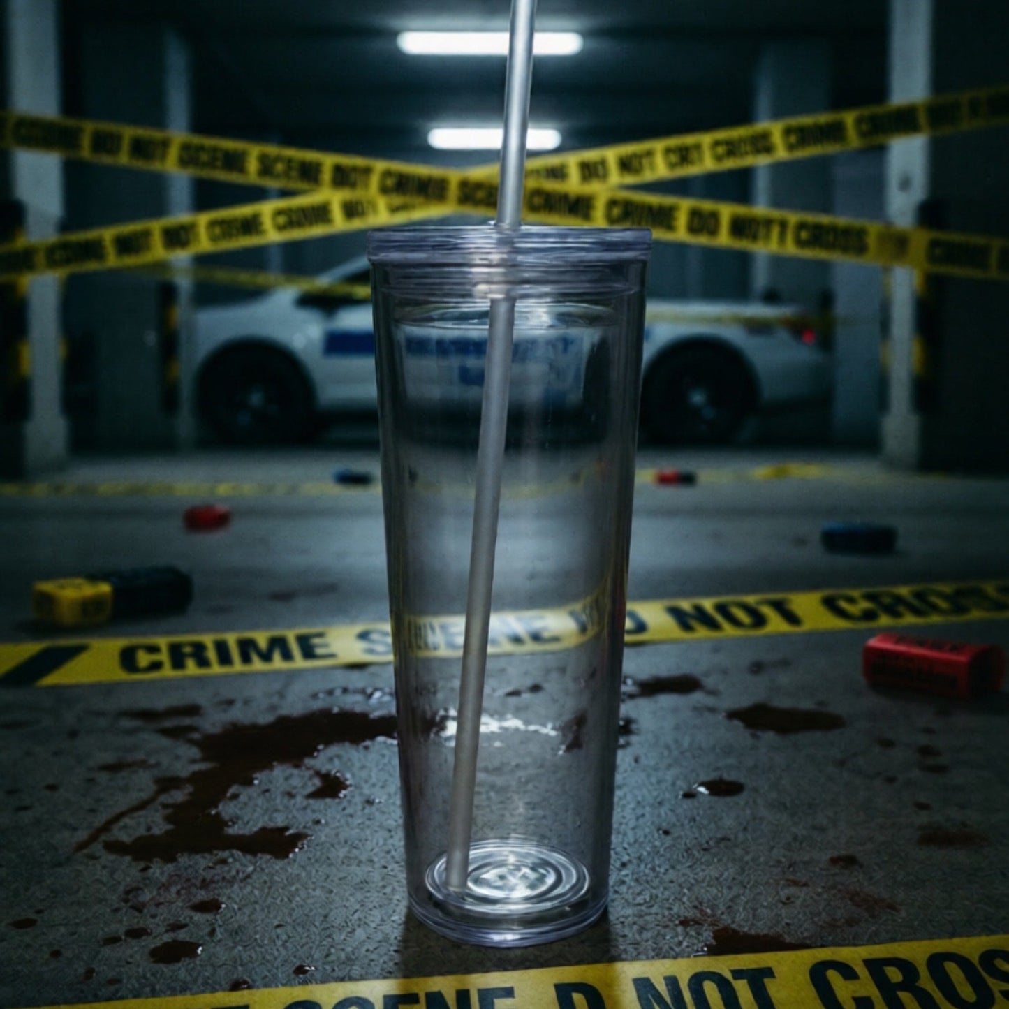 24 oz Acrylic Tumbler with no handle