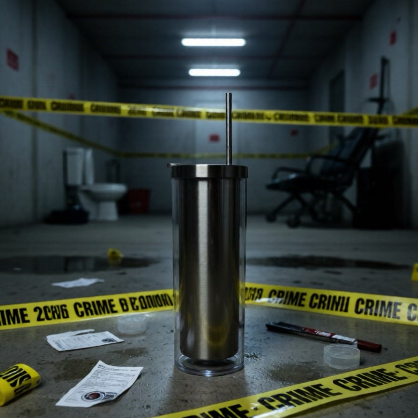 20 oz Stainless Steel Tumbler with stainless interior finish